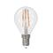 Лампа светодиодная филаментная диммируемая Uniel E14 9W 3000K прозрачная LED-G45-9W/3000K/E14/CL/DIM GLA01TR UL-00005191